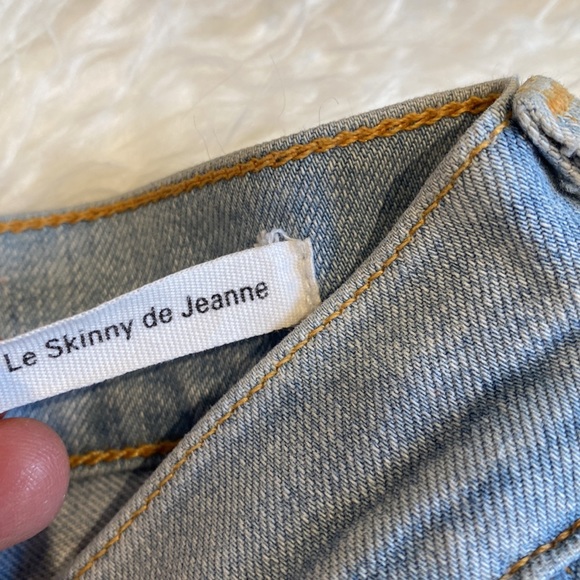 Skinny Frame light denim jeans S25 - Picture 3 of 5